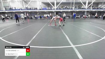 133 lbs Round Of 32 - Gable Strickland, Lock Haven-Unattached vs Spencer Barnhart, Penn