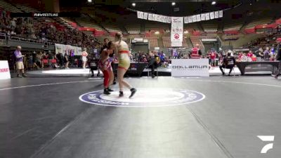 Semis - Bellasue Bragg, Poway Elite vs Malia Unpingco, One Shot Wrestling