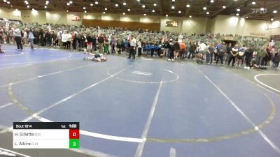 81 lbs Semifinal - Logan Alkire, Run To Danger vs Holden Gillette, 208 Spartans