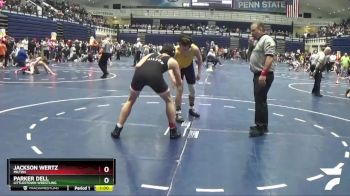 157 lbs Cons. Round 1 - Jackson Wertz, Milton vs Parker Dell, Littlestown Wrestling