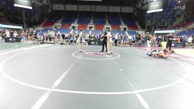 120 lbs Cons 8 #1 - Brayten Casey, WI vs Brady Phelps, IL