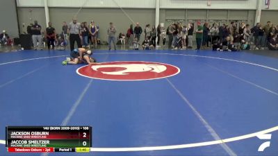 106 lbs Cons. Round 4 - Jaccob Smeltzer, Machine Shed Wrestling vs Jackson Osburn, Machine Shed Wrestling