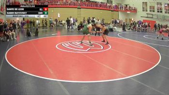 215 lbs Cons. Round 2 - Dante De Leon, Hillsboro vs Samir Mayovsky, Edmonds-Woodway