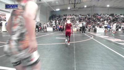 61 lbs Round Of 16 - Kyzer Welch, Heat vs Everett Luxton, Bartlesville Wrestling Club