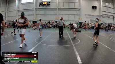 92 lbs Round 2 (8 Team) - Blake Pfenning, Lake WC vs Nolan Culp, Full Circle