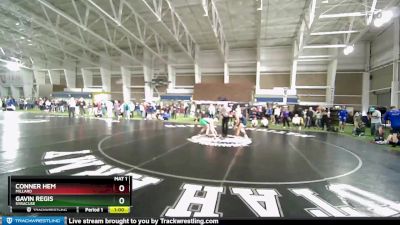 138 lbs Cons. Round 5 - Gavin Regis, Syracuse vs Conner Hem, Millard