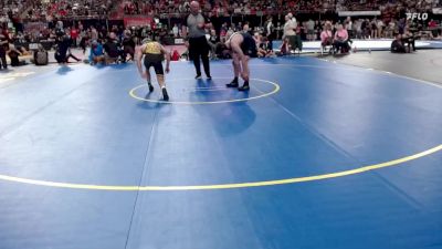 5A 150 lbs Champ. Round 1 - Jake Mescher, Bishop Kelly vs Tyler Peterson, Middleton