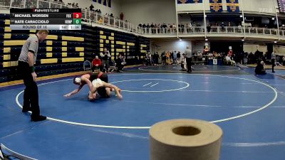 121 lbs Round Of 16 - Michael Worsen, Fox Chapel vs Nate Caracciolo, Hempfield Area