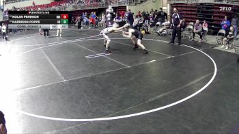 110 lbs Cons. Round 2 - Harrison Poppe, Crofton Bloomfield vs Nolan Pehrson, IronHawk Wrestling Academy