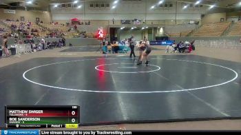 195 lbs 2nd Wrestleback (8 Team) - Matthew Swiger, Tullahoma vs Boe Sanderson, Fairview