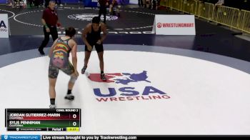 182 lbs Cons. Round 2 - Sylis Penniman, California vs Jordan Gutierrez-Marin, California