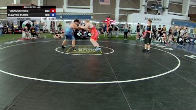 285 lbs Quarters - Xander Rose, Colorado vs Clayton Floyd, Nevada