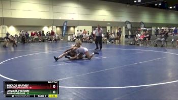 152 lbs Placement Matches (16 Team) - Mikade Harvey, NFWA Oakleaf Knights vs Joshua Folsom, Bulldog Wrestling