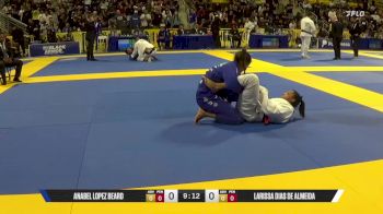 Larissa Dias vs Anabel Lopez | 2025 World Jiu-Jitsu IBJJF Championship