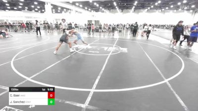 132 lbs Round Of 32 - Cole Baer, Aniciete TC vs Jayden Sanchez, Central Catholic WC