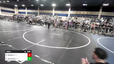 106 lbs Consi Of 32 #1 - Elijah Madera, Reverence Grappling vs Kapono Starwood, Nevada