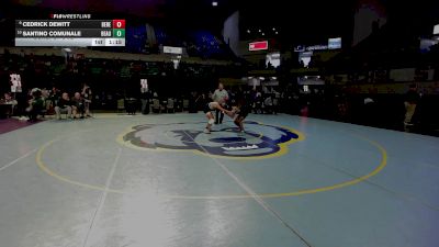113 lbs Consi Of 8 #2 - Cedrick Dewitt, Berea vs Santino Comunale, Beaufort
