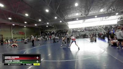 97 lbs Quarterfinal - Hunter Young, Champions Wrestling Club vs Jaxon Hansen, Ririe Wrestling