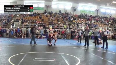 140 lbs Cons. Round 3 - Colten Pollock, Mentor vs Brady Speakman, West Geauga