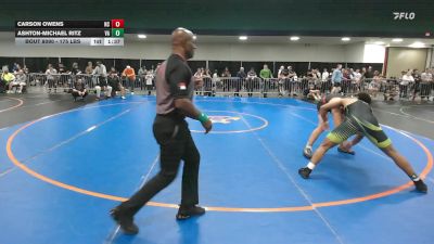175 lbs Consi Of 64 #2 - Carson Owens, NC vs Ashton-Michael Ritz, VA
