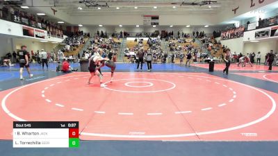 120 lbs Consi Of 4 - Brayden Wharton, Jackson County Wrestling Club vs Lee Marcus Torrechilla, Georgia