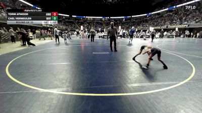 55 lbs Round Of 32 - Torin Atwood, Armstrong vs Cael Vermeulen, Northwestern Lehigh