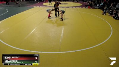 88 lbs Semis (4 Team) - Rowen Antony, LCWM vs Nolan Meisch, Dassel-Cokato-Litchfield