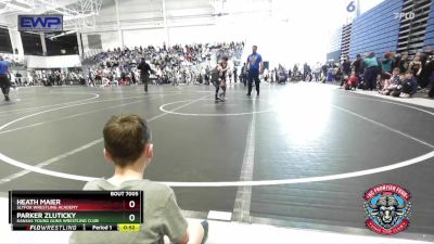 76 lbs Quarterfinal - Heath Maier, SlyFox Wrestling Academy vs Parker Zluticky, Kansas Young Guns Wrestling Club