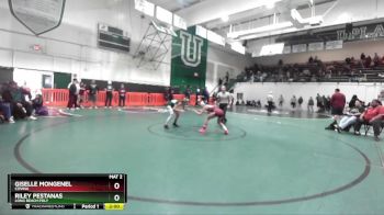 100 lbs Quarterfinal - Giselle Mongenel, Covina vs Riley Pestanas, Long Beach Poly