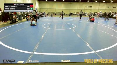 43 lbs Rr Rnd 5 - Harley Howell, Powerhouse Gold 9U vs Kyrie Ewing, Untouchables 9U