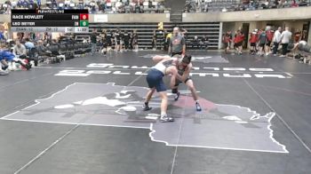 145 lbs Round 2 (4 Team) - Race Howlett, Evansville, WI vs Leo Beyer, Zumbrota-Mazeppa, MN