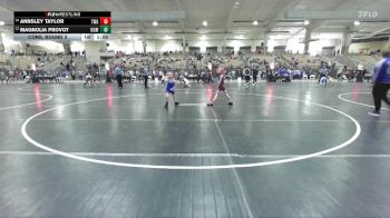 58 lbs Cons. Round 3 - Magnolia Provot, Overton Co MSWC vs Annsley Taylor, TN Wrestling Academy