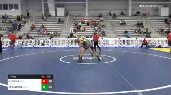 170 lbs Prelims - Jaden Durnil, Fight Barn Wrestling Club vs Marco Malerba, Nighthawks