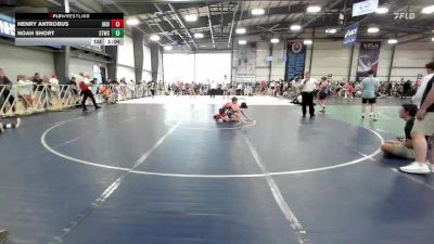 95 lbs Rr Rnd 2 - Henry Antrobus, Indiana Outlaws Gold vs Noah Short, Shore Thing Beach