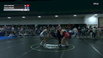 200 lbs Semifinal - Jayci Shelton, MO vs Halle Spears, MI