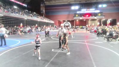 53 lbs Quarterfinal - Ean Monge, Independent vs Isaac Graham, Natrona Colts