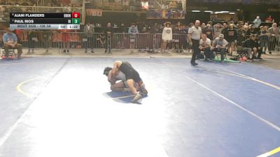 106 3A 5th Place Match - Paul Rios, Riverview (Riverview) vs Ajani Flanders, Boone