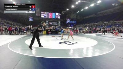 130 lbs Cons. Rd Of 16 - Taylor Ward, OR vs Anne Schulz, OH