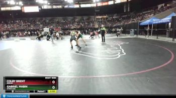 152 lbs Cons. Round 4 - Colby Brent, Borah vs Gabriel Mabin, Syracuse