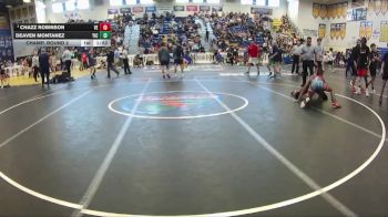 126 lbs Champ. Round 2 - Chazz Robinson, Victory Elite vs Deaven Montanez, YIC