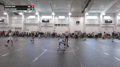 72 lbs Round 7 (8 Team) - Gavin Cooper, Contenders WA Blue vs Easton Ginn, The Wrestling Mill
