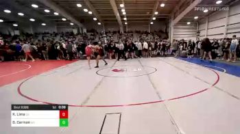 152 lbs Consi Of 16 #1 - Kydyn Lima, CA vs Gabe Carman, WV