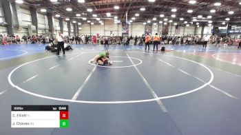 100 lbs Consi Of 4 - Camdyn Elliott, FL vs Jada Chaves, MD