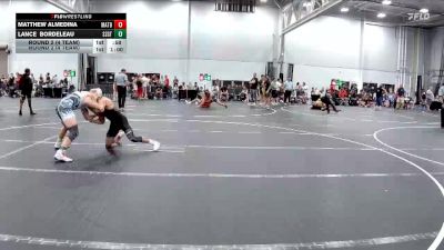 144 lbs Round 2 (4 Team) - Lance Bordeleau, Sub-Zero GT vs Matthew Almedina, Mat Assassins Black