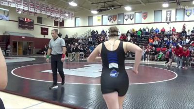 145 lbs Cons. Semi - Miata Sprank, Dubuque Senior vs Olivia Hansen, Clear Creek-Amana