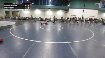 120 lbs Round Of 256 - Jackson DEttore, SC vs Lazaro Soto, FL