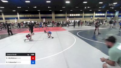 54 kg Consi Of 8 #2 - Easton McMahon, Shootbox Wrestling Club vs Kayan Eskandari, SoCal Hammers