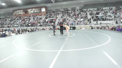 65 kg Champ. Rd Of 32 - Dylen Ritchey, Tiger Den Wrestling Club vs Nina Makem, Nyac/Storm