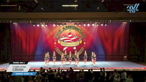 Cheer Zone - Crush [2023 L3 Youth - D2 Day 2] 2023 The American Royale Sevierville Nationals