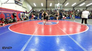 140 lbs Quarterfinal - Sydelle Vaughn, Skiatook Girls High School vs Tiffany Breshears, Broken Arrow Girls